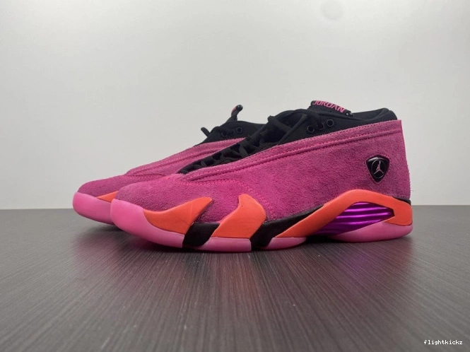 Pink Jordan Shocking DH4121-600 (W) Low 14 Retro 0820